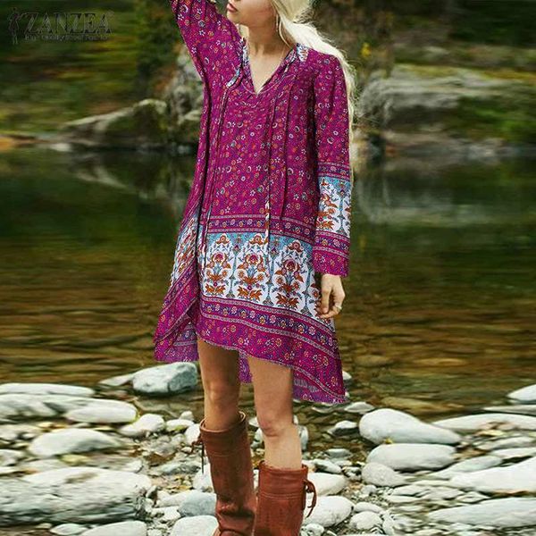 2021 new women floral printed holiday beach zanzea summer bohemian party casual long sleeve v neck vestidos short mini sun 168g, Black;gray
2021 new women floral printed holiday beach zanzea summer bohemian party casual long sleeve v neck vestidos short mini sun 168g, Black;gray