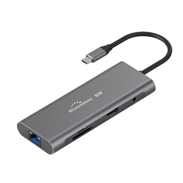 hubs blueendless usb c hub adapter 9 in 1 docking station,1000mbps ethernet lan port, 3.5mm aux, 3x 3.0, tf/sd card reader
hubs blueendless usb c hub adapter 9 in 1 docking station,1000mbps ethernet lan port, 3.5mm aux, 3x 3.0, tf/sd card reader