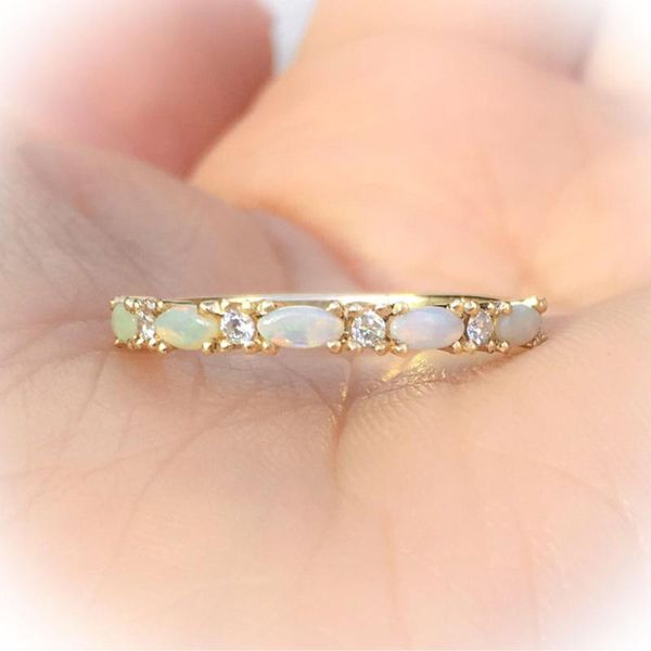wedding rings opal fashion ring for women temperament colorful stone finger bohemia bride gift, Slivery;golden
wedding rings opal fashion ring for women temperament colorful stone finger bohemia bride gift, Slivery;golden