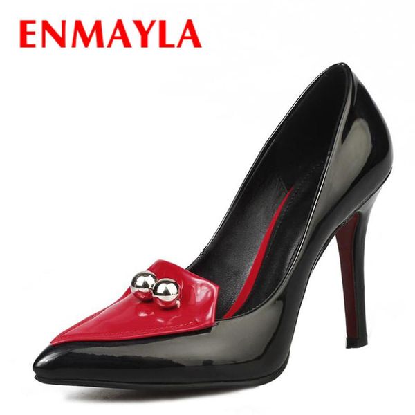 dress shoes enmayla dating casual fashion red white women pumps basic thin heels pointed toe size 39 beading woman, Black
dress shoes enmayla dating casual fashion red white women pumps basic thin heels pointed toe size 39 beading woman, Black