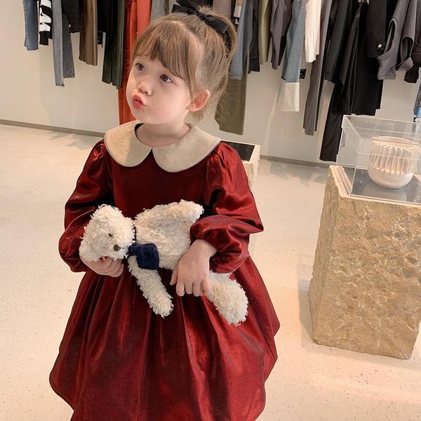 kids dresses for girls baby girl princess velvet vintage dress winter long sleeve for 1-7y party ball birthday baby clothes, Red;yellow
kids dresses for girls baby girl princess velvet vintage dress winter long sleeve for 1-7y party ball birthday baby clothes, Red;yellow