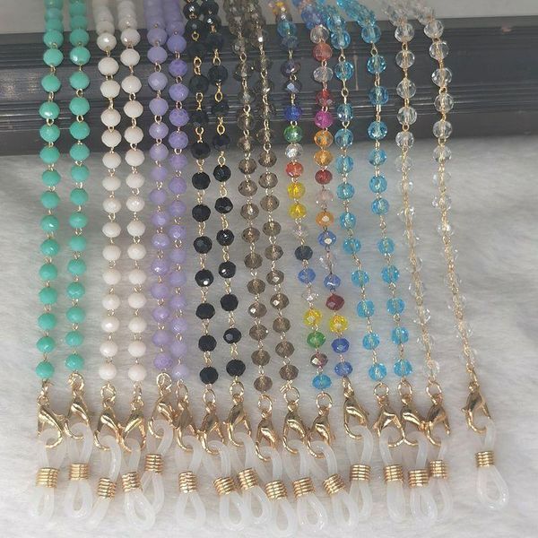 sunglasses frames fashion 2021 chic crystal glasses neck strap chain acrylic multicolor beads eyeglasses necklace metal cord, Silver
sunglasses frames fashion 2021 chic crystal glasses neck strap chain acrylic multicolor beads eyeglasses necklace metal cord, Silver