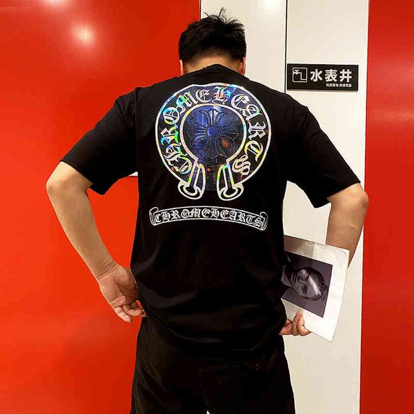 2021 summer t-shirt men's ch horseshoe sanskrit print loose short fashion european half sleeve, White;black
2021 summer t-shirt men's ch horseshoe sanskrit print loose short fashion european half sleeve, White;black