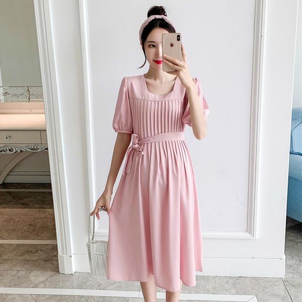 maternity dresses 261# summer korean fashion ties slim waist a line loose clothes for pregnant women elegant pregnancy clothing, White
maternity dresses 261# summer korean fashion ties slim waist a line loose clothes for pregnant women elegant pregnancy clothing, White