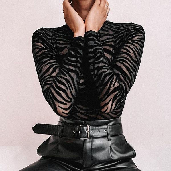 women's jumpsuits & rompers transparent club mesh bodysuit long sleeve black striped o neck skinny women party bodycon, Black;white
women's jumpsuits & rompers transparent club mesh bodysuit long sleeve black striped o neck skinny women party bodycon, Black;white