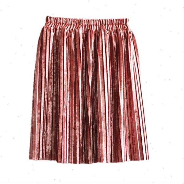 2021 new winter style crushed velvet pleated skirt girls skirt for knee length a line skirt, Black
2021 new winter style crushed velvet pleated skirt girls skirt for knee length a line skirt, Black