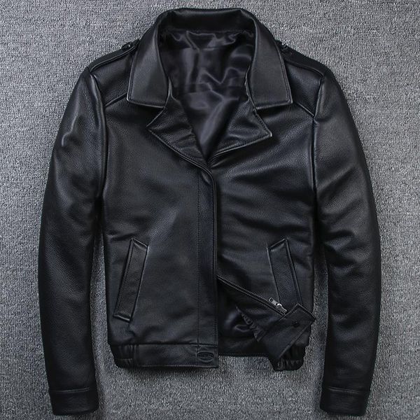 men's leather & faux nice arrival male clothing mens black business style overcoat short slim casual genuine cowskin jackets
men's leather & faux nice arrival male clothing mens black business style overcoat short slim casual genuine cowskin jackets