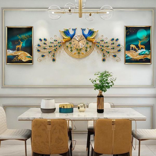 wall clocks chinese clock living room dining decoration background long metal peacock phoenix watch hanging
wall clocks chinese clock living room dining decoration background long metal peacock phoenix watch hanging