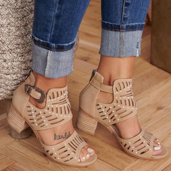 dress shoes 2021 summer fashion heel ladies thick heels outdoor woman sandals zipper design party open-toed zapatos de mujer, Black
dress shoes 2021 summer fashion heel ladies thick heels outdoor woman sandals zipper design party open-toed zapatos de mujer, Black