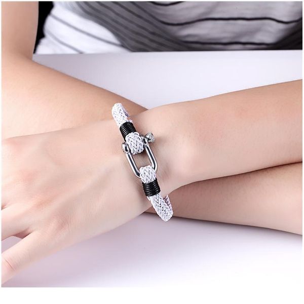 mkendn new fashion navy style sport camping parachute cord survival bracelet men with stainless steel shackle buckle jlllvn
mkendn new fashion navy style sport camping parachute cord survival bracelet men with stainless steel shackle buckle jlllvn