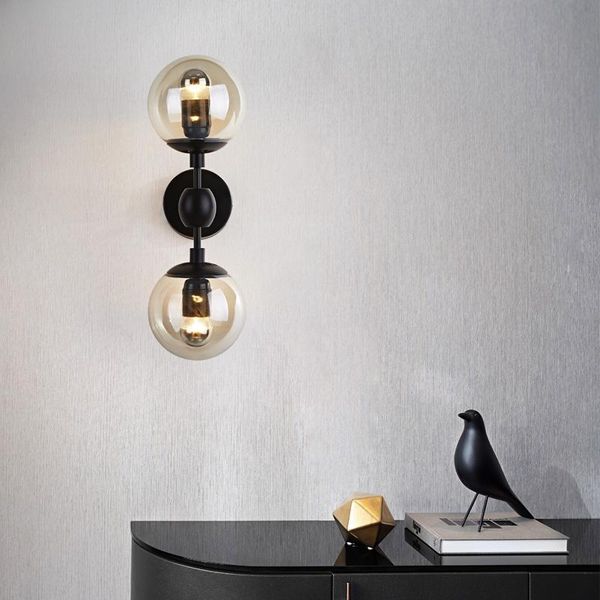 wall lamp modern glass ball creative led art deco light fixture for living room aisle stair bedroom bedside study e27
wall lamp modern glass ball creative led art deco light fixture for living room aisle stair bedroom bedside study e27