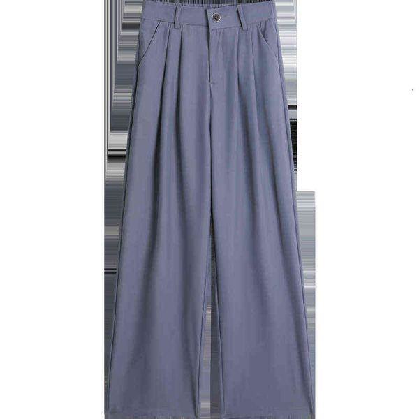 thin wide leg pants women's 2021 summer vertical feeling suit floor dragging loose high waist straight casual, Black;white
thin wide leg pants women's 2021 summer vertical feeling suit floor dragging loose high waist straight casual, Black;white