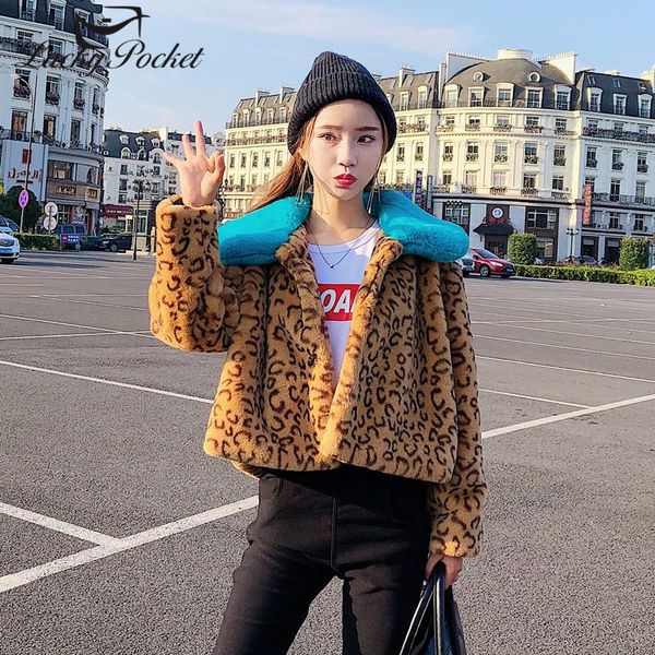 women's fur & faux winter women luxurious short leopard coat warm parkas female turn down collar plush plus size jacket zy20, Black
women's fur & faux winter women luxurious short leopard coat warm parkas female turn down collar plush plus size jacket zy20, Black