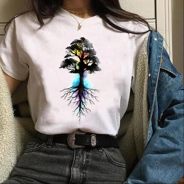 women t shirt womens graphic watercolor tend 90s fashion clothing mujer camisetas print clothes lady tees female t shirt, White
women t shirt womens graphic watercolor tend 90s fashion clothing mujer camisetas print clothes lady tees female t shirt, White