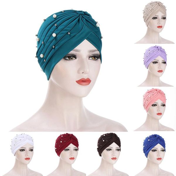 beanie/skull caps pleated ladies hats western style turban muslim folds fashion large and small beaded, Blue;gray
beanie/skull caps pleated ladies hats western style turban muslim folds fashion large and small beaded, Blue;gray