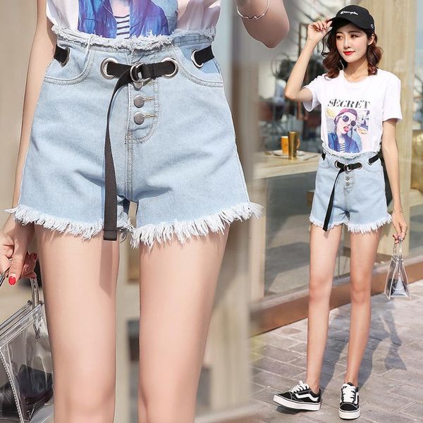 women's shorts fashion high waist denim female short jeans for women summer ladies loose, White;black
women's shorts fashion high waist denim female short jeans for women summer ladies loose, White;black