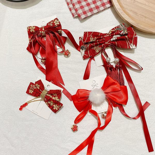new chinese style children's hairpins hair accessories sweet girl princess fashion beautiful tassels bow duckbill clip headdress, Slivery;white
new chinese style children's hairpins hair accessories sweet girl princess fashion beautiful tassels bow duckbill clip headdress, Slivery;white