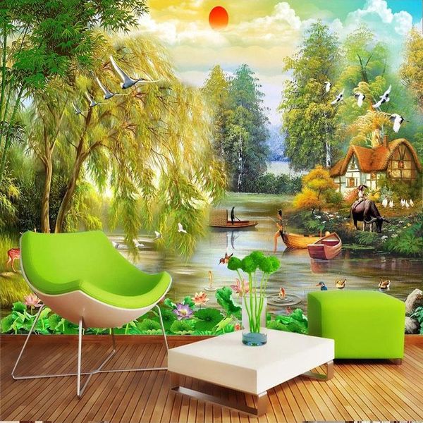 wallpapers hd oil painting landscape wallpaper 3d nature scenery muals living room study pvc self-adhesive waterproof wall paper sticker
wallpapers hd oil painting landscape wallpaper 3d nature scenery muals living room study pvc self-adhesive waterproof wall paper sticker