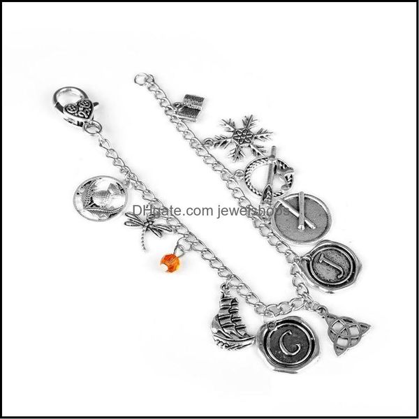 link chain bracelets jewelry tv show outlander themed women bracelet scottish thistle irish scotlands national symbol snowflake charm wrist, Black
link chain bracelets jewelry tv show outlander themed women bracelet scottish thistle irish scotlands national symbol snowflake charm wrist, Black