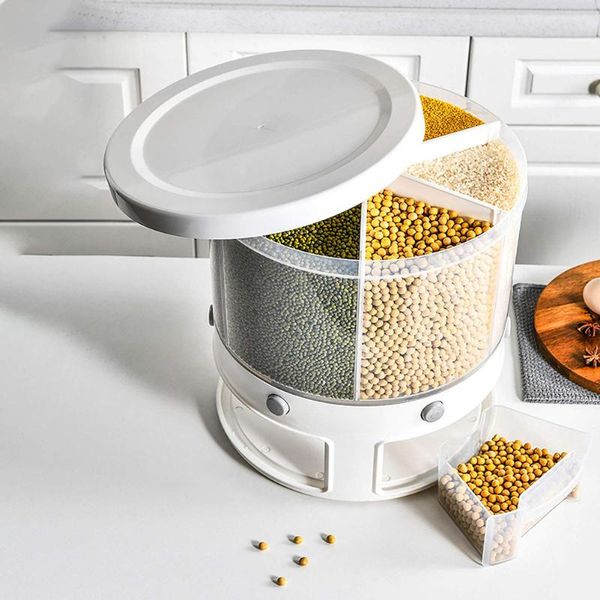 storage bottles & jars rotating rice dry food dispenser bucket cereal container kitchen case
storage bottles & jars rotating rice dry food dispenser bucket cereal container kitchen case