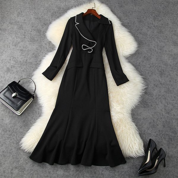 2021 new fashion women clothing autumn buttock fishtail party plus size beaded ruffle dress winter dresses pwib, Black;gray
2021 new fashion women clothing autumn buttock fishtail party plus size beaded ruffle dress winter dresses pwib, Black;gray