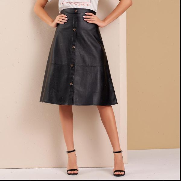 black pu leather skirt women 2021 new high waist aline skirt knee length casual skirt
black pu leather skirt women 2021 new high waist aline skirt knee length casual skirt