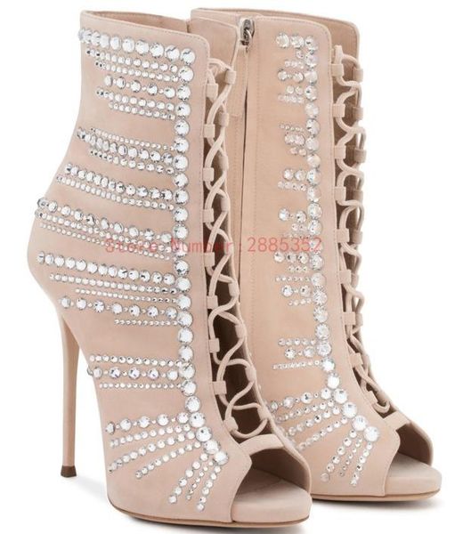 sandals large size diamond studded ladies beige high heels roman style peep toe hollow lace up side zipper 44, Black
sandals large size diamond studded ladies beige high heels roman style peep toe hollow lace up side zipper 44, Black