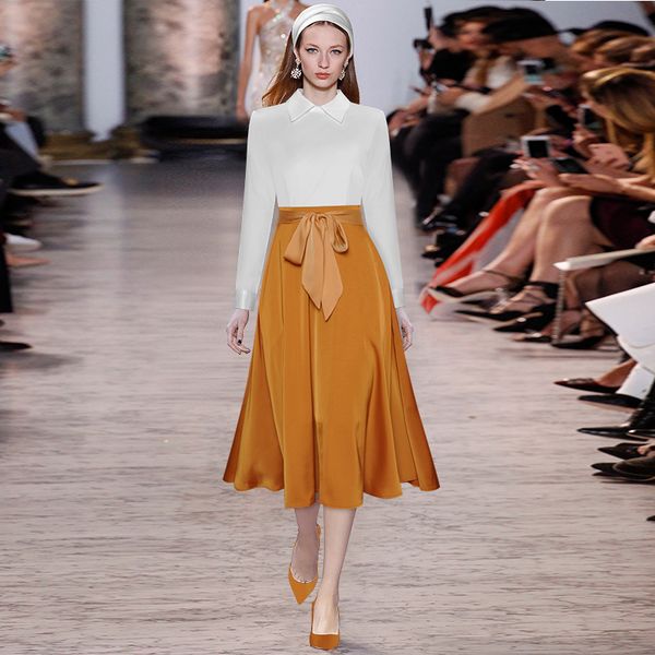 lapel long sleeve color contrast patchwork pocket lace-up waist-controlled large hem business temperament mid-length dress 2021 autumn, Black;gray
lapel long sleeve color contrast patchwork pocket lace-up waist-controlled large hem business temperament mid-length dress 2021 autumn, Black;gray