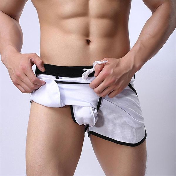 men's causal shorts breathable shorts fashion beachwear men homewear soft quick dry, White;black