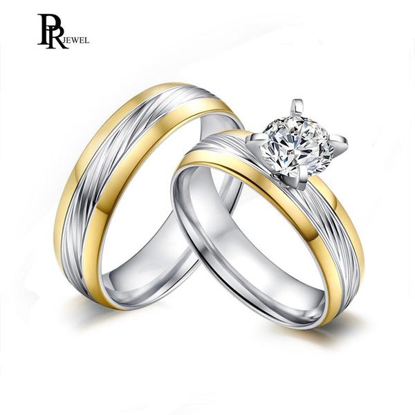cluster rings 6mm stainless steel wedding two tone gold silver color crystal cz couple men women engagement for lovers, Golden;silver
cluster rings 6mm stainless steel wedding two tone gold silver color crystal cz couple men women engagement for lovers, Golden;silver