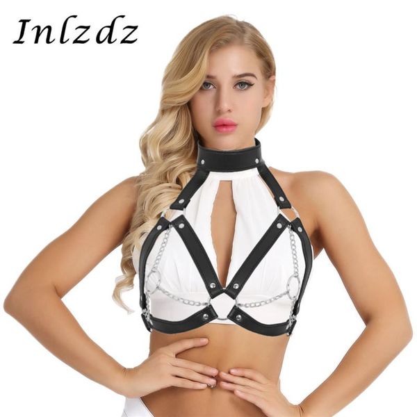 bras sets womens leather harness cage bralette strap adjustable buckles o-rings metal chain tassel chest belt masquerade costumes, Red;black
bras sets womens leather harness cage bralette strap adjustable buckles o-rings metal chain tassel chest belt masquerade costumes, Red;black