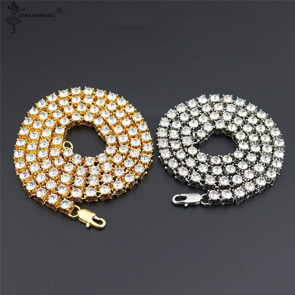 chains 5.5mm iced out tennis bracelet necklace men chain fashion hip-hop jewelry women 18/20/24/26/30inch choker gift, Silver
chains 5.5mm iced out tennis bracelet necklace men chain fashion hip-hop jewelry women 18/20/24/26/30inch choker gift, Silver