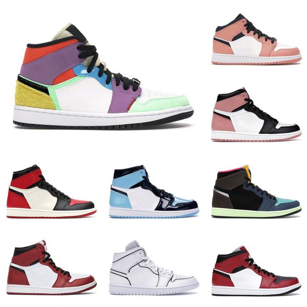 new men women basketball shoes 1s high og jumpman 1 volt gold black metallic dark mocha obsidian racer blue twist mens trainer sneakers 380l
new men women basketball shoes 1s high og jumpman 1 volt gold black metallic dark mocha obsidian racer blue twist mens trainer sneakers 380l