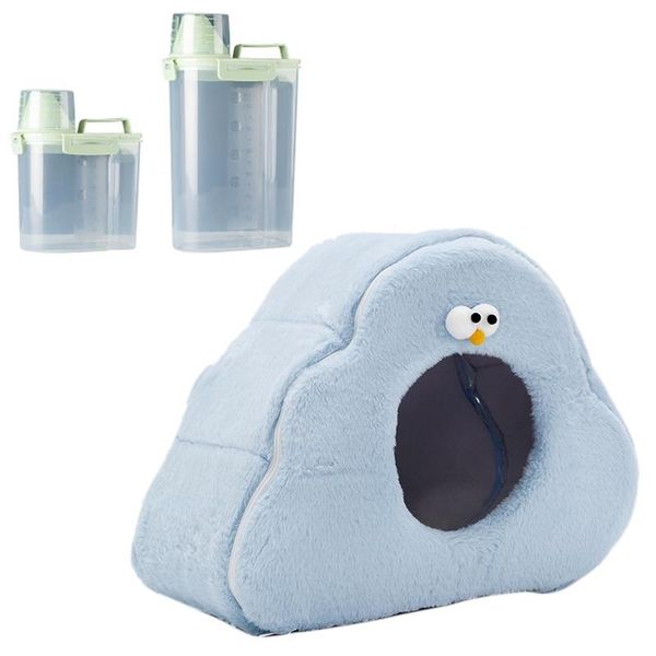 cat beds & furniture dog bucket with measuring cup pet feeder food sealed container box-a bed mat soft shape kennel blue
cat beds & furniture dog bucket with measuring cup pet feeder food sealed container box-a bed mat soft shape kennel blue