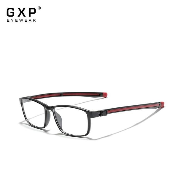 fashion sunglasses frames gxp men tr90 glasses frame ultralight square sport style myopia prescription eyeglasses metal full optical eyewear, Black
fashion sunglasses frames gxp men tr90 glasses frame ultralight square sport style myopia prescription eyeglasses metal full optical eyewear, Black