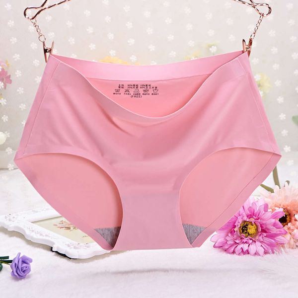 panties cool traceless briefs for women, Black;pink
