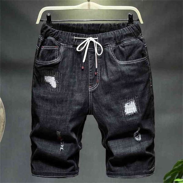 plus size 6xl 7xl 9xl 10xl men's ripped loose denim shorts summer black blue drawstring short jeans male brand clothes 210806, White;black
plus size 6xl 7xl 9xl 10xl men's ripped loose denim shorts summer black blue drawstring short jeans male brand clothes 210806, White;black