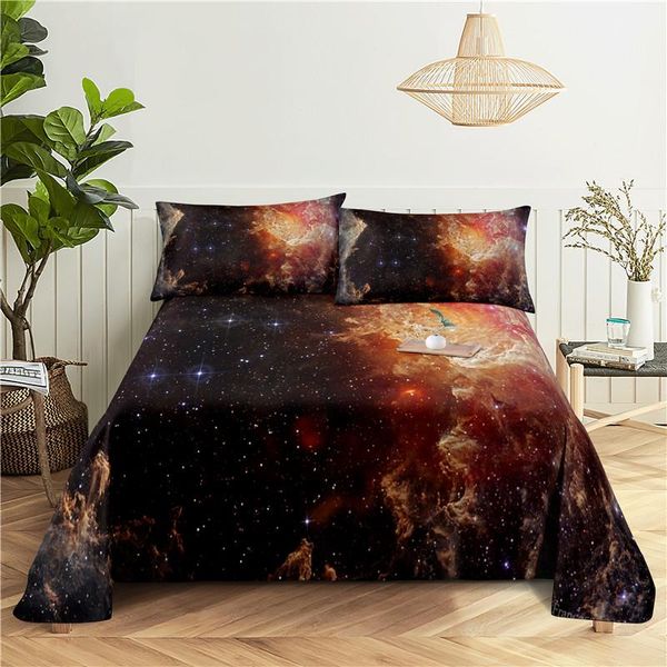 sheets & sets starry sky bedding sheet home digital printing polyester bed flat with case print
sheets & sets starry sky bedding sheet home digital printing polyester bed flat with case print