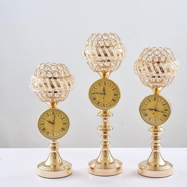 candle holders 1pc creative crystal holder wedding dining table decorative candlestick with clock
candle holders 1pc creative crystal holder wedding dining table decorative candlestick with clock