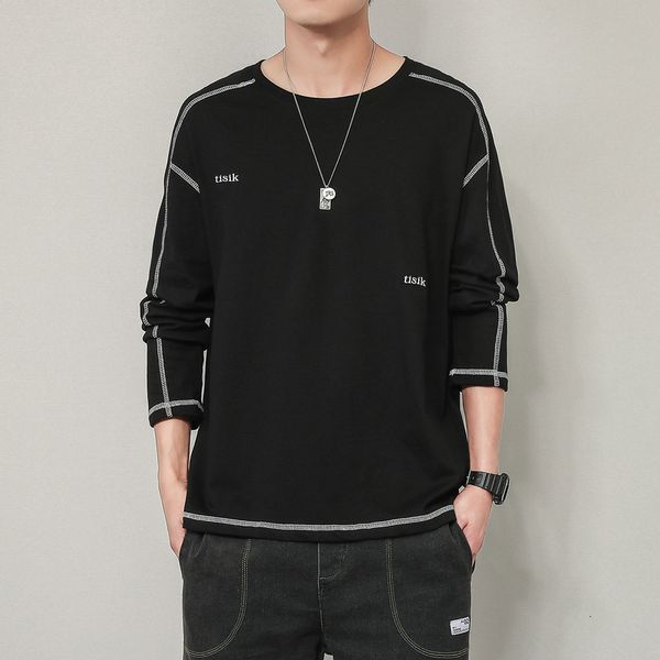 2021 autumn oversized fashion fake two male tshirt parts long casual sleeve the neck shirt for man t 869t, White;black
2021 autumn oversized fashion fake two male tshirt parts long casual sleeve the neck shirt for man t 869t, White;black