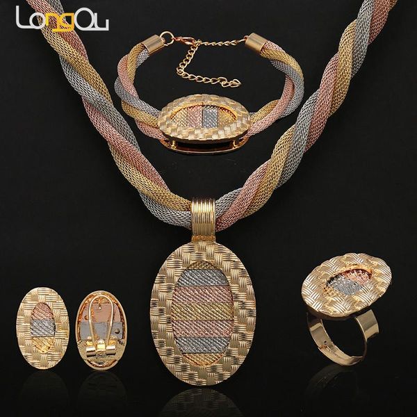 Earrings & Necklace 2022 Wedding Bridal Jewelry Crystal 3 Color Rope Earring Sets Romantic Trendy Special, Silver
Earrings & Necklace 2022 Wedding Bridal Jewelry Crystal 3 Color Rope Earring Sets Romantic Trendy Special, Silver
