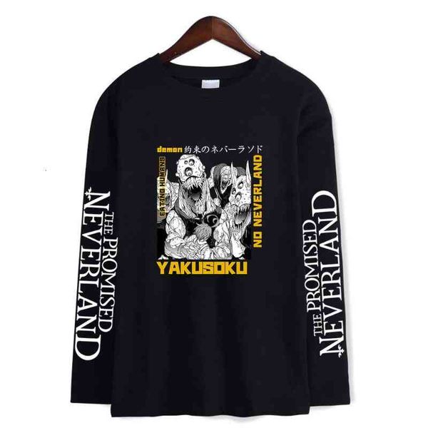 women's t-shirt the promised neverland 2 2d printed japanese manga s warm long sleeve women/men o-neck autumn casual high street tee qr, White
women's t-shirt the promised neverland 2 2d printed japanese manga s warm long sleeve women/men o-neck autumn casual high street tee qr, White