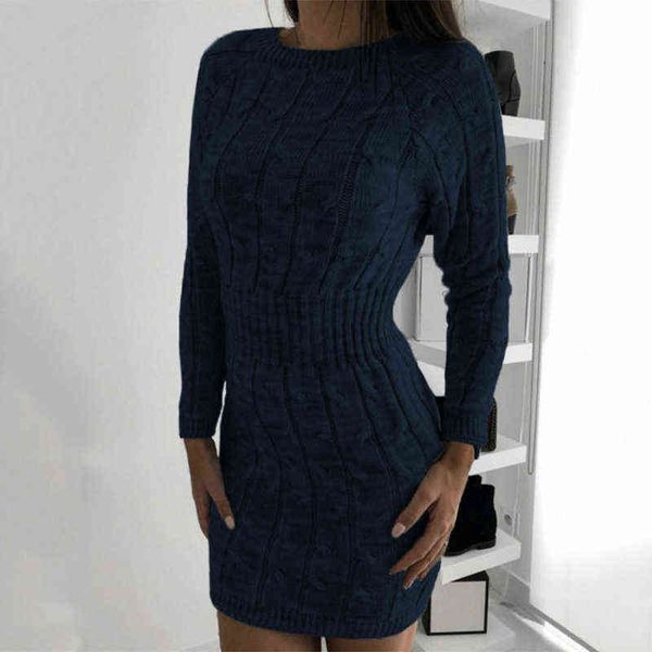 2021 knitted women's dress long waist sweater female autumn and winter new, Black;gray
2021 knitted women's dress long waist sweater female autumn and winter new, Black;gray