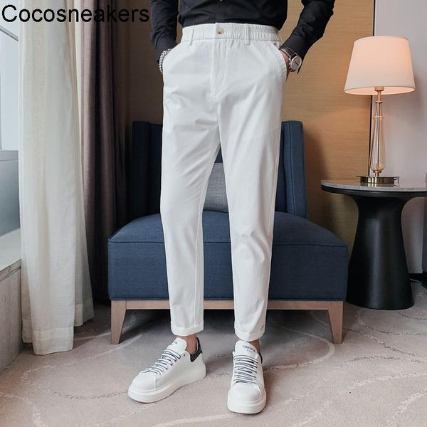men's jeans autumn elastic waist leisure trend boys' trousers solid color small foot casual pants, Blue
men's jeans autumn elastic waist leisure trend boys' trousers solid color small foot casual pants, Blue