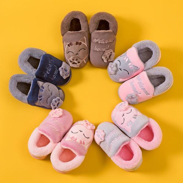 slippers women winter cartoon cat shoes parent child non-slip soft warm house indoor bedroom lovers couples, Black
slippers women winter cartoon cat shoes parent child non-slip soft warm house indoor bedroom lovers couples, Black