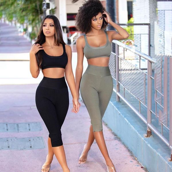 women's tracksuits two piece 2021 bodycon clubware black khaki gray bandage 2
women's tracksuits two piece 2021 bodycon clubware black khaki gray bandage 2