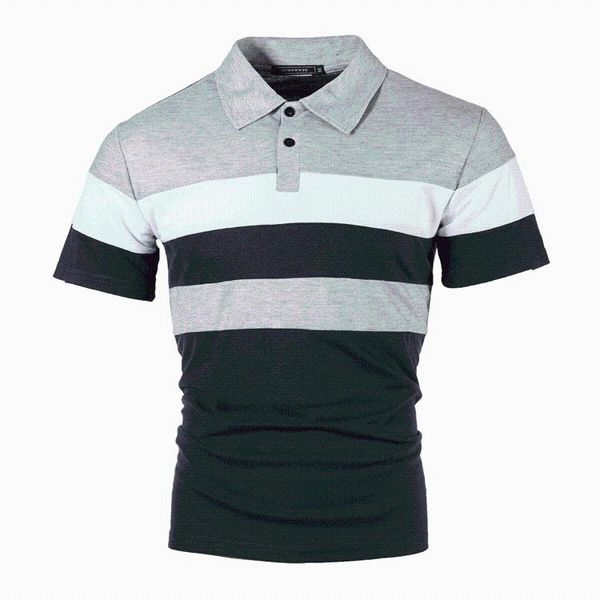 men's polos men clothing fashion stripe short sleeves shirts casual matching oversized shirt mens plus size 5xl, White;black
men's polos men clothing fashion stripe short sleeves shirts casual matching oversized shirt mens plus size 5xl, White;black