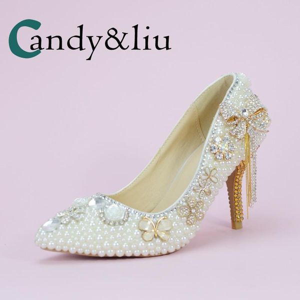 dress shoes white pearl wedding crystal flowers gold sequin thin heel beaded tassel women pumps for party banquet handmade pointed toe, Black
dress shoes white pearl wedding crystal flowers gold sequin thin heel beaded tassel women pumps for party banquet handmade pointed toe, Black