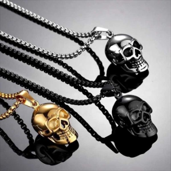 pendant necklaces punk men domineering fashion hip-hop skull retro gothic charm party necklace halloween jewelry gift, Silver
pendant necklaces punk men domineering fashion hip-hop skull retro gothic charm party necklace halloween jewelry gift, Silver