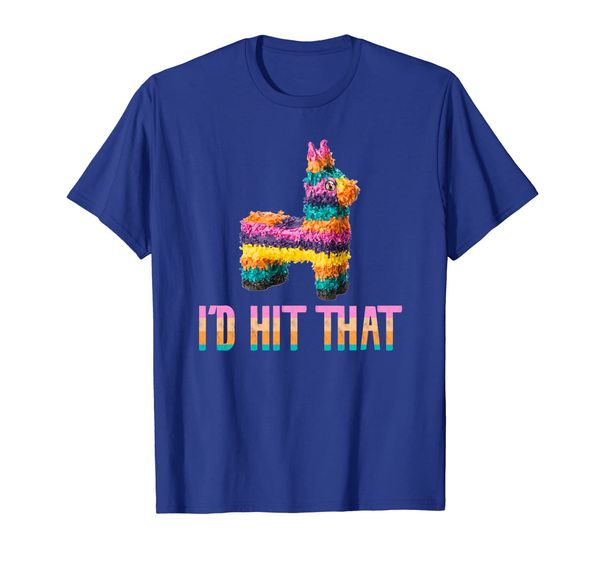 cinco de mayo funny pinata t shirt - i'd hit that, White;black 
cinco de mayo funny pinata t shirt - i'd hit that, White;black